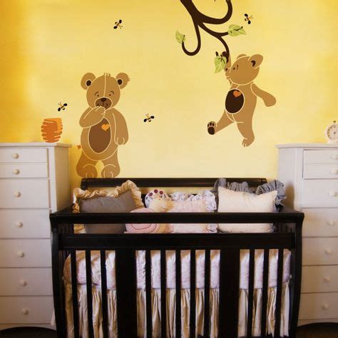 stencil wall nursery|nursery stencils for painting.